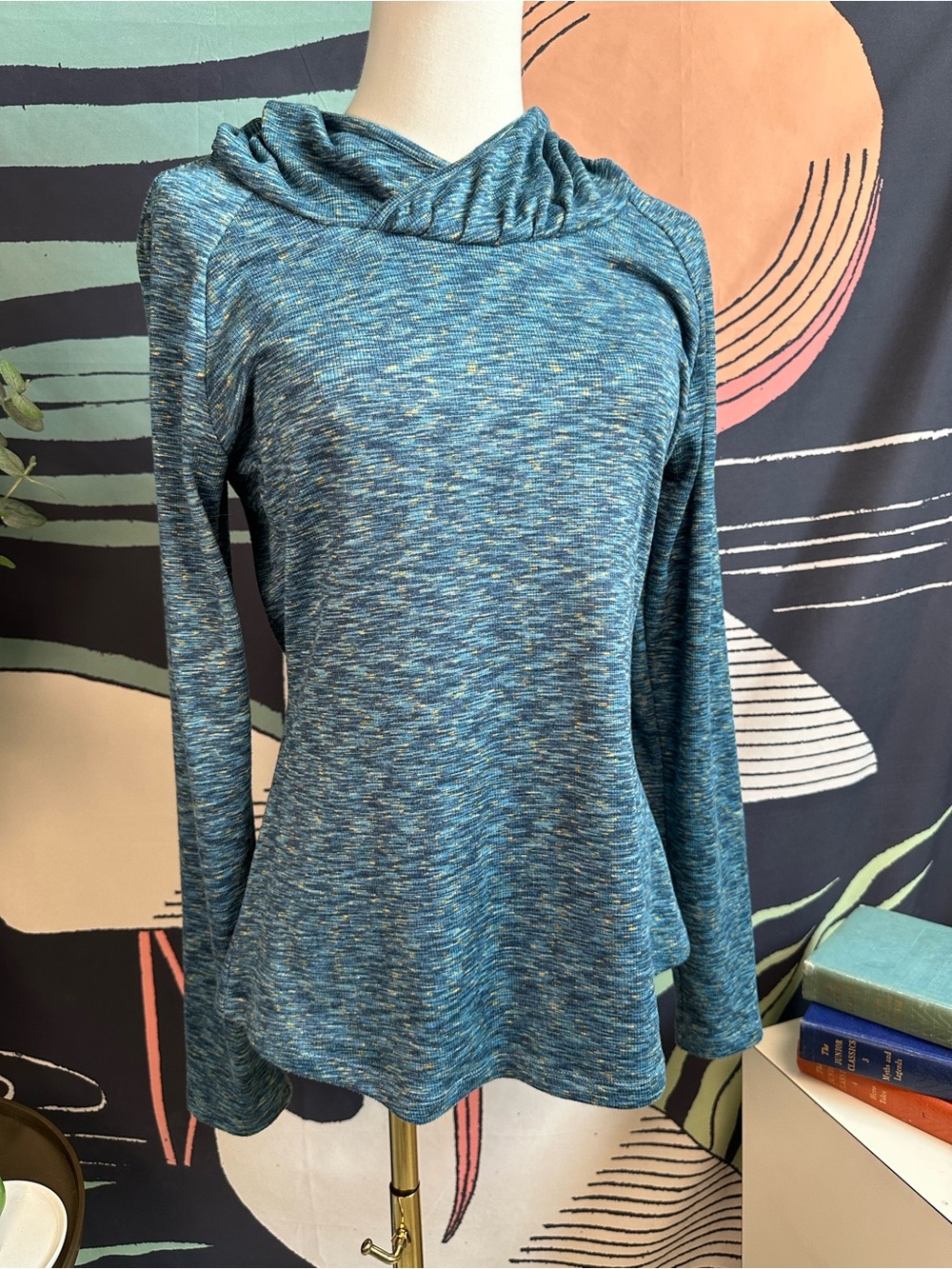 Columbia Outerspaced Cowl Neck Pullover Hoodie size Medium